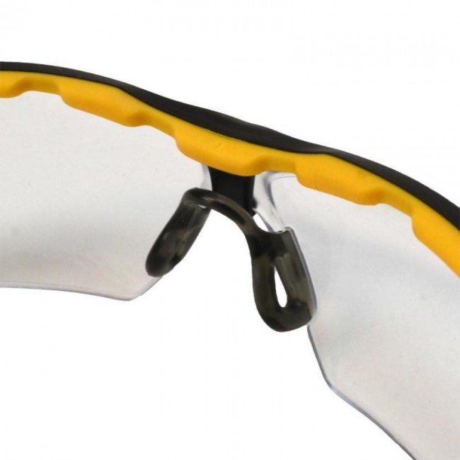 DeWalt Renovator Clear DPG108 Safety glasses frameless with upper protection transparent