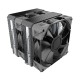 Montech NX600 Processor Air cooler 12 cm Black 1 pc(s) Montech NX600 Processor Air cooler 12 cm Black 1 pc(s)