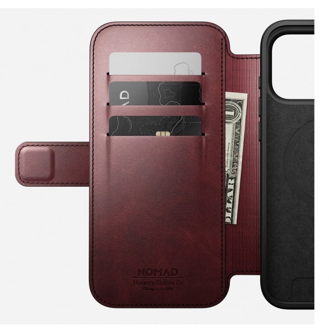 Nomad Modern Leather Folio mobile phone case 16 cm (6.3