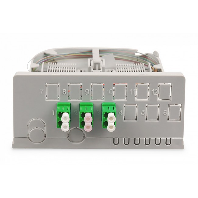 Digitus Ftth Home Distribution Unit, 3 x LC/APC duplex Digitus Ftth Home Distribution Unit, 3 x LC/APC duplex