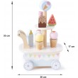Promis Trolley, wooden ice cream parlor for children