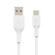 Belkin CAB001BT3MWH USB cable 3 m USB A USB C White