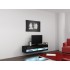 Cama TV stand VIGO NEW 30/140/40 black/black gloss