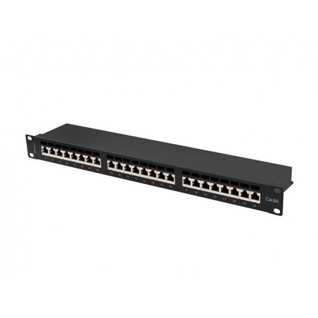 Lanberg PPSA-1024-B patch panel 1U Lanberg PPSA-1024-B patch panel 1U