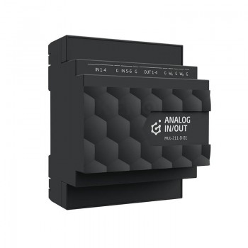 GRENTON MODULE OF ANALOG INPUTS AND OUTPUTS GRENTON / SUPPORTS 1-WIRE / DIN RAIL MOUNTING / TF-BUS