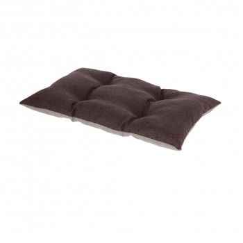 KERBL Ely Brown-Beige Lounge Cushion - Pet Bed - 70 x 45 x 9 cm