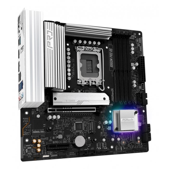 Asrock B860M Pro RS Intel B860 LGA 1851 (Socket V1) micro ATX Asrock B860M Pro RS Intel B860 LGA 1851 (Socket V1) micro ATX