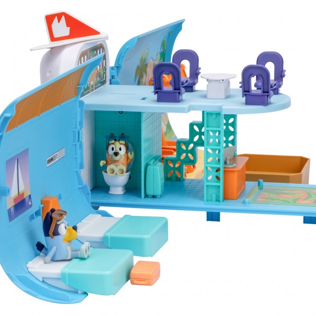 Moose Toys Bluey 3 in 1 Airplane Playset