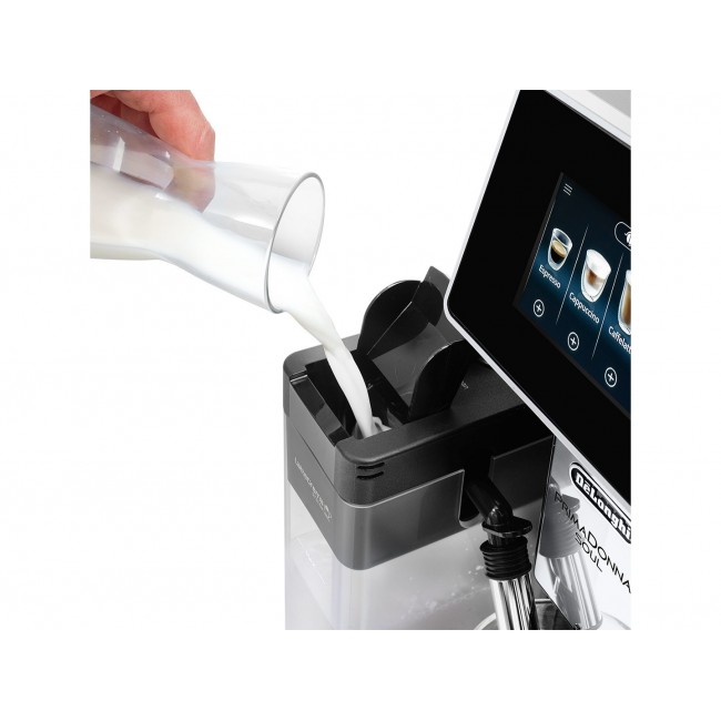 De Longhi PrimaDonna ECAM610.55.SB Fully-auto Espresso machine 2.2 L De Longhi PrimaDonna ECAM610.55.SB Fully-auto Espresso machine 2.2 L