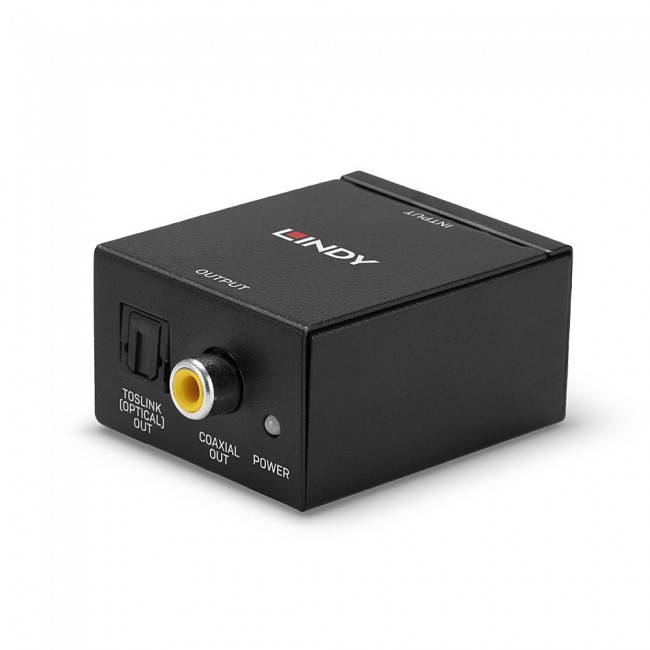 Lindy Phono to TosLink (Optical) and Coaxial ADC Lindy Phono to TosLink (Optical) and Coaxial ADC