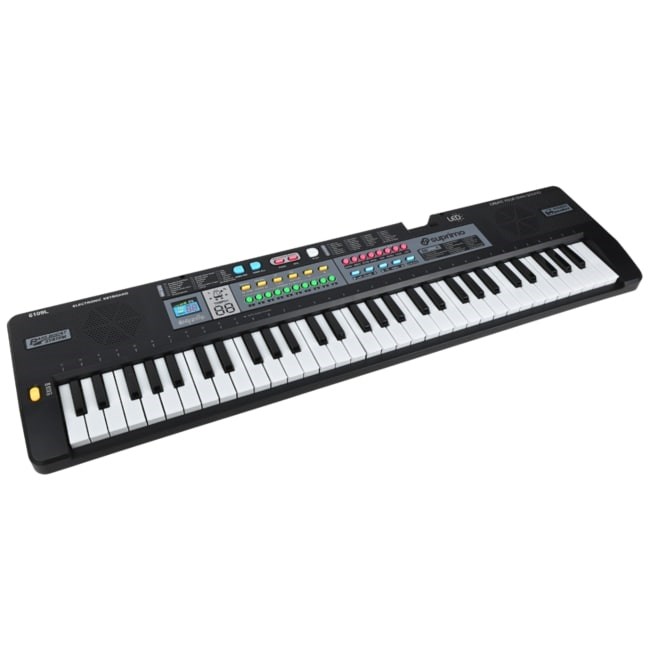 SUPRIMO 6109L - keyboard with microphone for learning to play, designed for children SUPRIMO 6109L - keyboard with microphone for learning to play, designed for children
