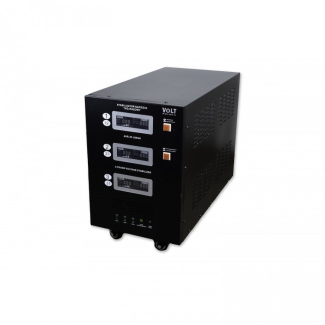 VOLTAGE STABILIZER AVR PRO 25000VA 3% 3F THREE-PHASE VOLTAGE STABILIZER AVR PRO 25000VA 3% 3F THREE-PHASE