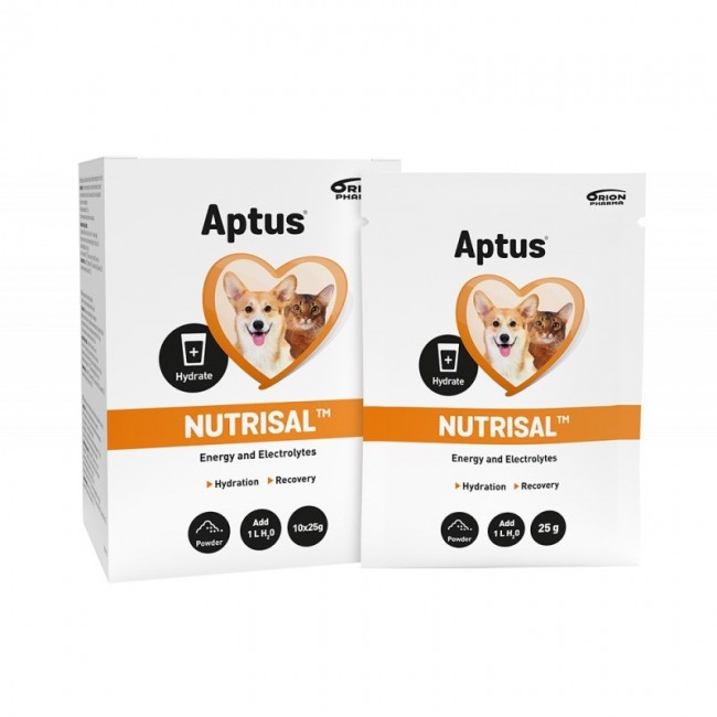 APTUS Nutrisal Hydration - supplements for dogs and cats 10x25g APTUS Nutrisal Hydration - supplements for dogs and cats 10x25g