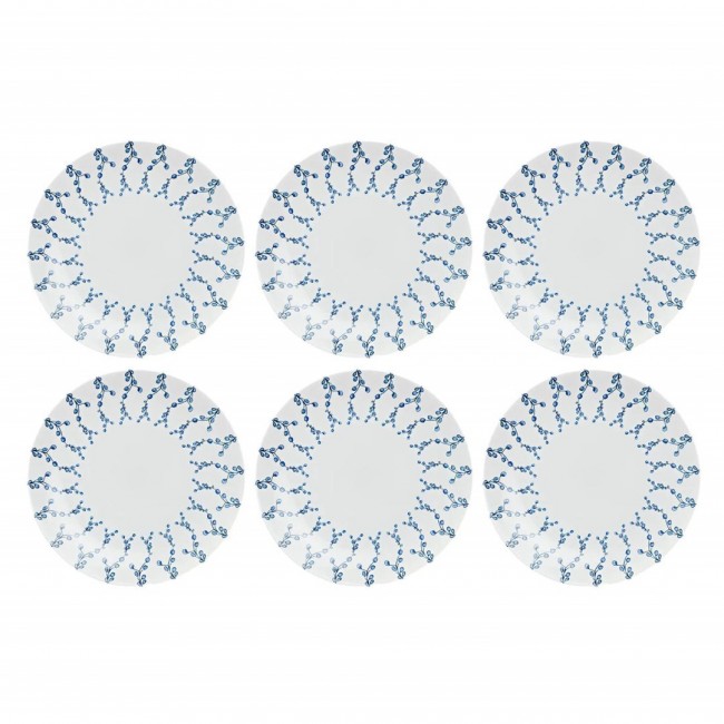 ROSE&TULIPANI ONIRIA Set of 6 dinner plates 27 cm ROSE&TULIPANI ONIRIA Set of 6 dinner plates 27 cm