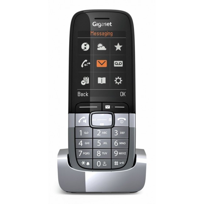 Gigaset SL850H Pro DECT telephone Caller ID Titanium