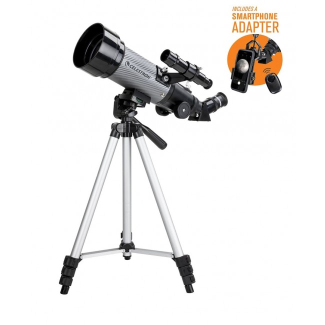 Celestron Travelscope 70 DX Refractor Black, Grey