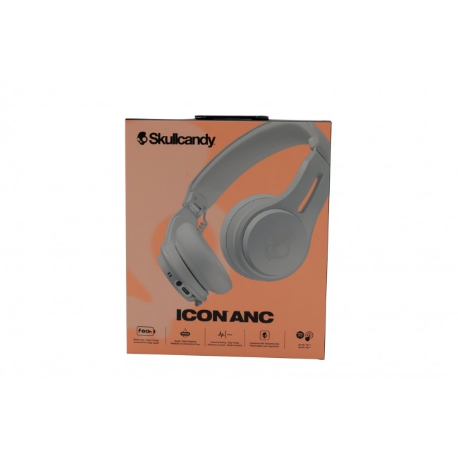 Skullcandy Icon ANC Headset Wired & Wireless Head-band Calls/Music USB Type-C Bluetooth White