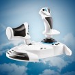 Thrustmaster T.Flight Hotas One Microsoft Flight Simulator Edition Black, White USB Joystick + engine control lever Analogue / Digital PC, Xbox One, Xbox One S, Xbox One X