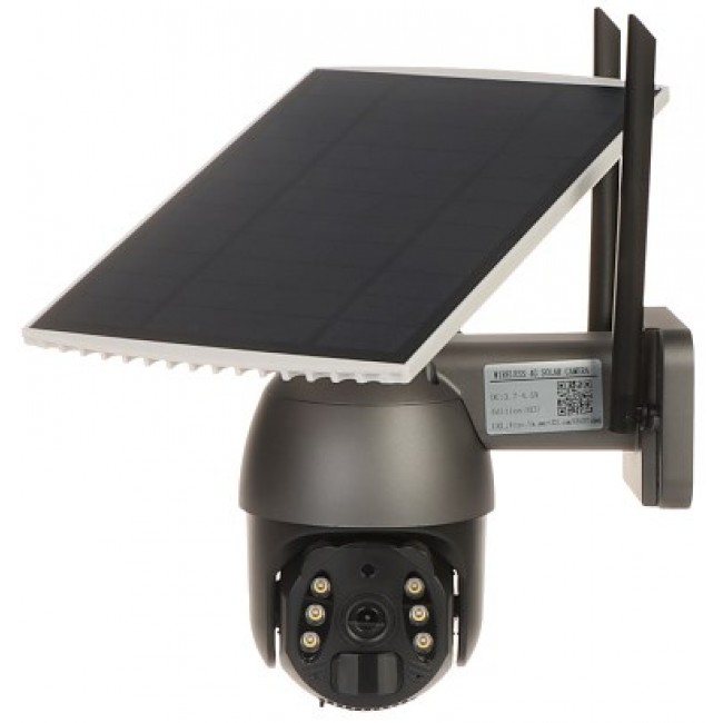 Solar IP Outdoor PTZ Camera 4G 3Mpx
