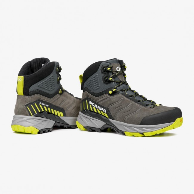 Scarpa RUSH TRK GTX, 42, Titanium - Lime