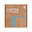Fellow Carter Move Mug 3-in-1 Travel mug with 3 lids 473 ml Powder Blue