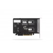 Icy Dock MB842MP-B storage drive enclosure SSD enclosure Black, Silver M.2