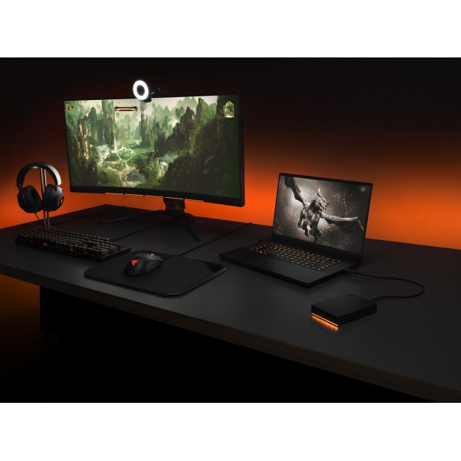 Seagate Game Drive FireCuda external hard drive 2 TB Micro-USB B 3.2 Gen 1 (3.1 Gen 1) Black