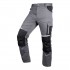 Spodnie robocze Mix&Match, szaro-czarne, rozmiar XS