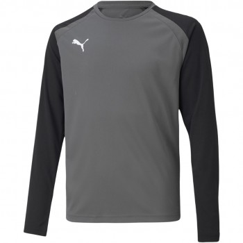 Puma teamPACER GK LS Jersey Goalkeeper Sweatshirt Grey 704939 43 164cm