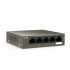 Tenda TEG1105P-4-63W-EU network switch Gigabit Ethernet (10/100/1000) Power over Ethernet (PoE) Grey
