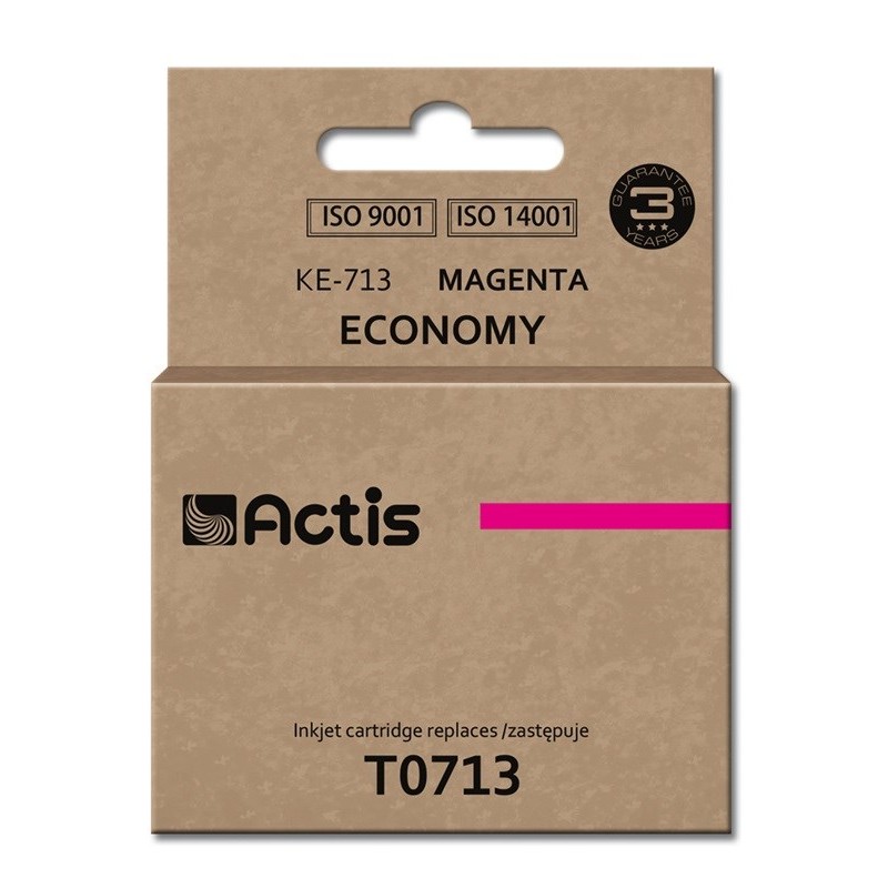 Actis KE-713 Ink (replacement for Epson T0713, T0893, T1003 Standard 13,5 ml magenta) Actis KE-713 Ink (replacement for Epson T0713, T0893, T1003 Standard 13,5 ml magenta)