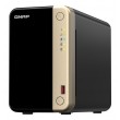 QNAP TS-264 NAS Tower Intel Celeron N5095 8 GB 0 TB QNAP QTS Black, Gold