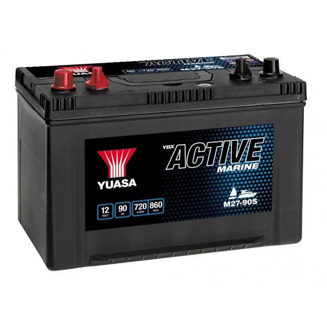 Yuasa M27-90S vehicle battery 90 Ah 12 V 720 A Marine