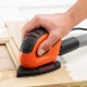 Black & Decker BEW230 Detail sander 11000 RPM Black, Orange 55 W Black & Decker BEW230 Detail sander 11000 RPM Black, Orange 55 W
