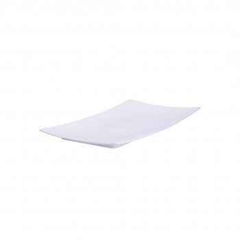 Set of 3 Essenziale Gourmet Serving Tray - White, 28 x 17 cm