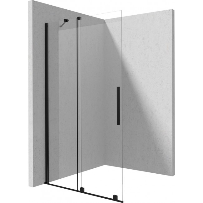 Walk-in shower wall 80 cm - sliding Walk-in shower wall 80 cm - sliding