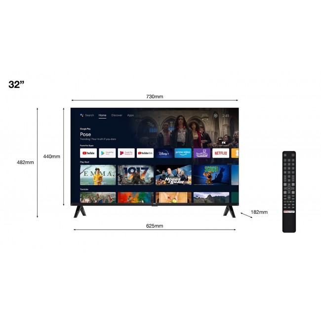 TCL S54 32S5400AF TV 81.3 cm (32 TCL S54 32S5400AF TV 81.3 cm (32