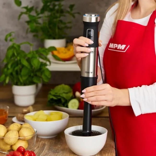 MPM MBL-42M hand blender - set 1500 W Black MPM MBL-42M hand blender - set 1500 W Black