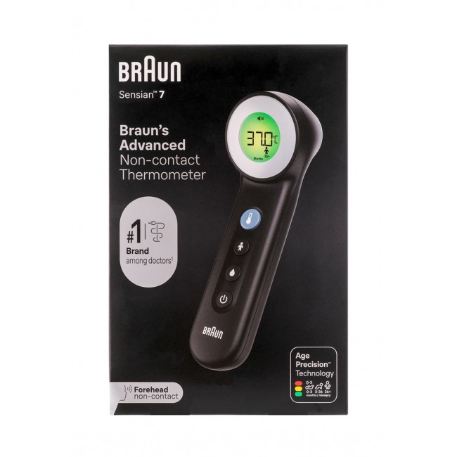 Braun BNT400B non-contact forehead thermometer Braun BNT400B non-contact forehead thermometer
