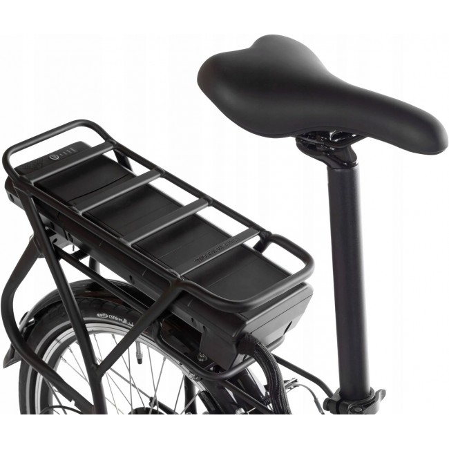 Snapp City-E Graphite folding electric bicycle