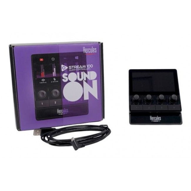 Hercules Stream 100 Black 4 buttons Hercules Stream 100 Black 4 buttons