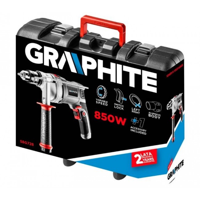 Graphite 58G728 drill 3000 RPM Key Graphite 58G728 drill 3000 RPM Key