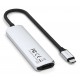 Satechi ST-P4SS interface hub USB Type-C 10000 Mbit/s Silver Satechi ST-P4SS interface hub USB Type-C 10000 Mbit/s Silver