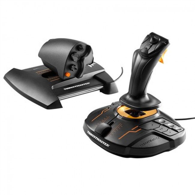Thrustmaster T-16000M FCS Hotas Black, Orange USB Joystick Analogue / Digital MAC, PC Thrustmaster T-16000M FCS Hotas Black, Orange USB Joystick Analogue / Digital MAC, PC