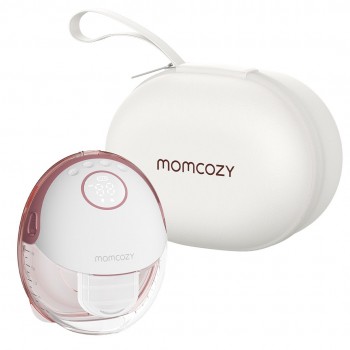 Momcozy M6 Single Breast Pump Red