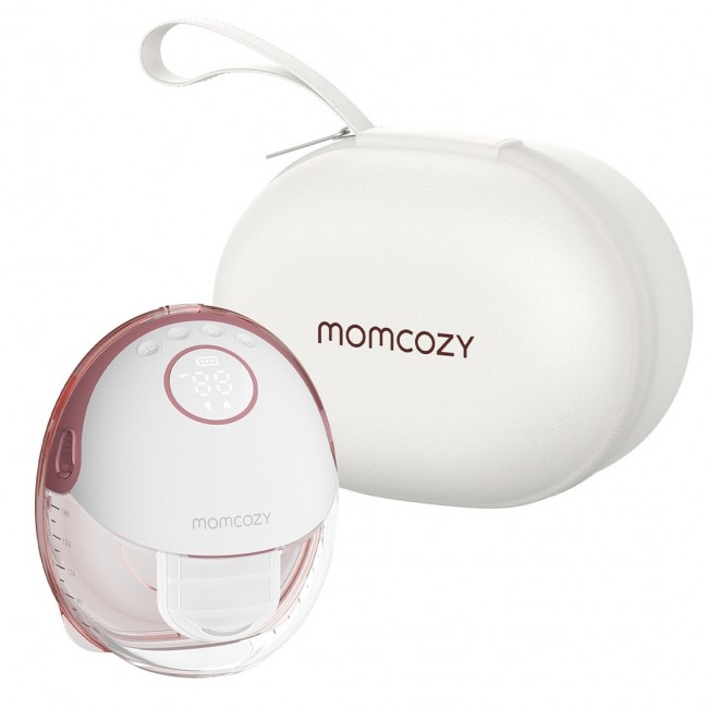 Momcozy M6 Single Breast Pump Red