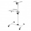 Techly Universal Trolley for Notebook / Projector, White ICA-TB TPM-6