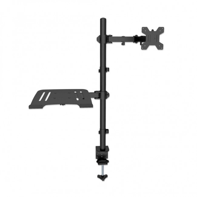 Manhattan TV & Monitor & Laptop Combo Mount, Desk, Full Motion, 1 screen, Screen Sizes: 10-27 Manhattan TV & Monitor & Laptop Combo Mount, Desk, Full Motion, 1 screen, Screen Sizes: 10-27