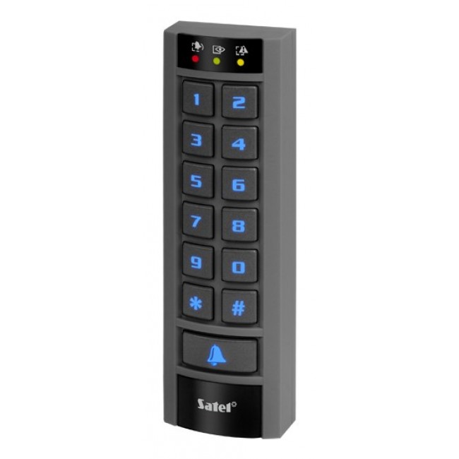 SATEL KEYBOARD WITH READ. INT-SCR-BL