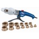 Dedra pipe welder for PVC 1500W with accessories and case